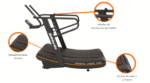 1300T TROTADORA CURVA ATHLETIC PROFESSIONAL CROSS TREADMILL - Image 2