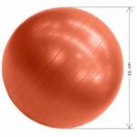 BALÓN PILATES 55 cm NARANJA - Image 3