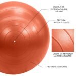 BALÓN PILATES 55 cm NARANJA - Image 4