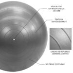 BALÓN PILATES 65 cm GRIS - Image 5