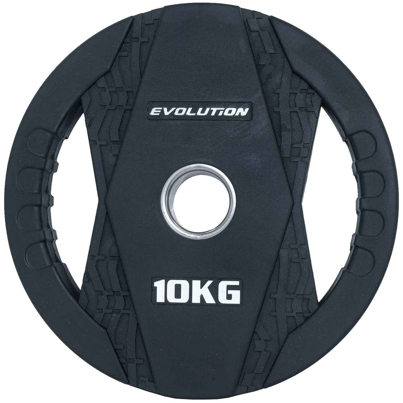 Disco Olimpico Premium encauchetado 10Kg – EVOLUTION Disco Olimpico Premium encauchetado 10Kg – EVOLUTION - Image 1