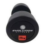 Mancuerna encauchetada Redonda 25Kg – EVOLUTION - Image 2