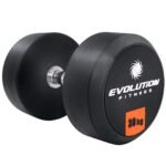 Mancuerna encauchetada Redonda 30Kg – EVOLUTION