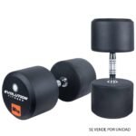 Mancuerna encauchetada Redonda 55Kg – EVOLUTION - Image 4
