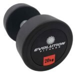 Mancuerna encauchetada Redonda 20Kg – EVOLUTION